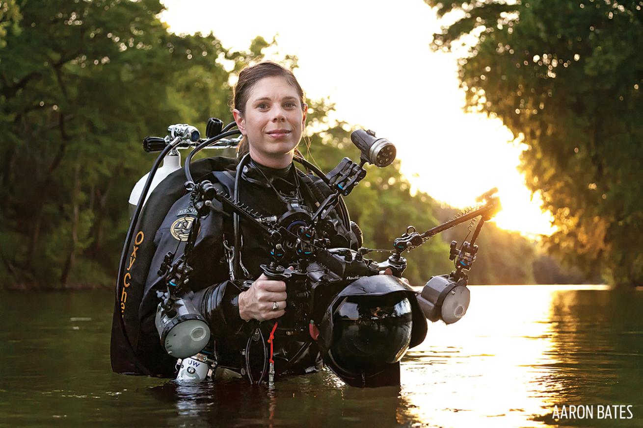 Cave Diver and Photographer Jennifer Idol