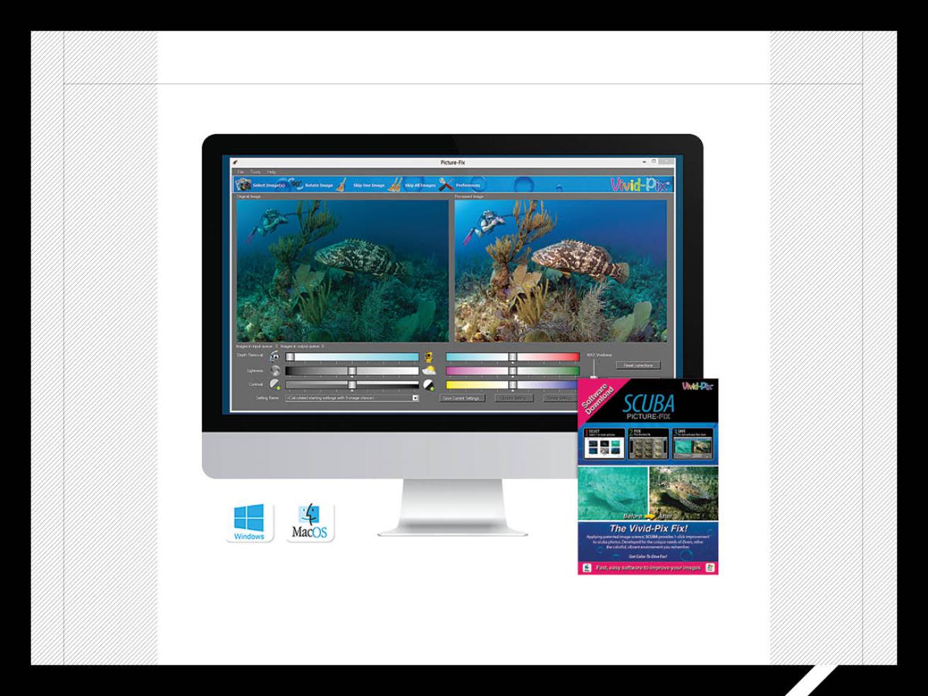 Vivid-Pix underwater photo correction software.