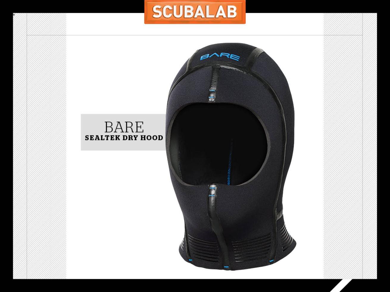 Bare Sealtek Dry Hood for drysuit scuba diving
