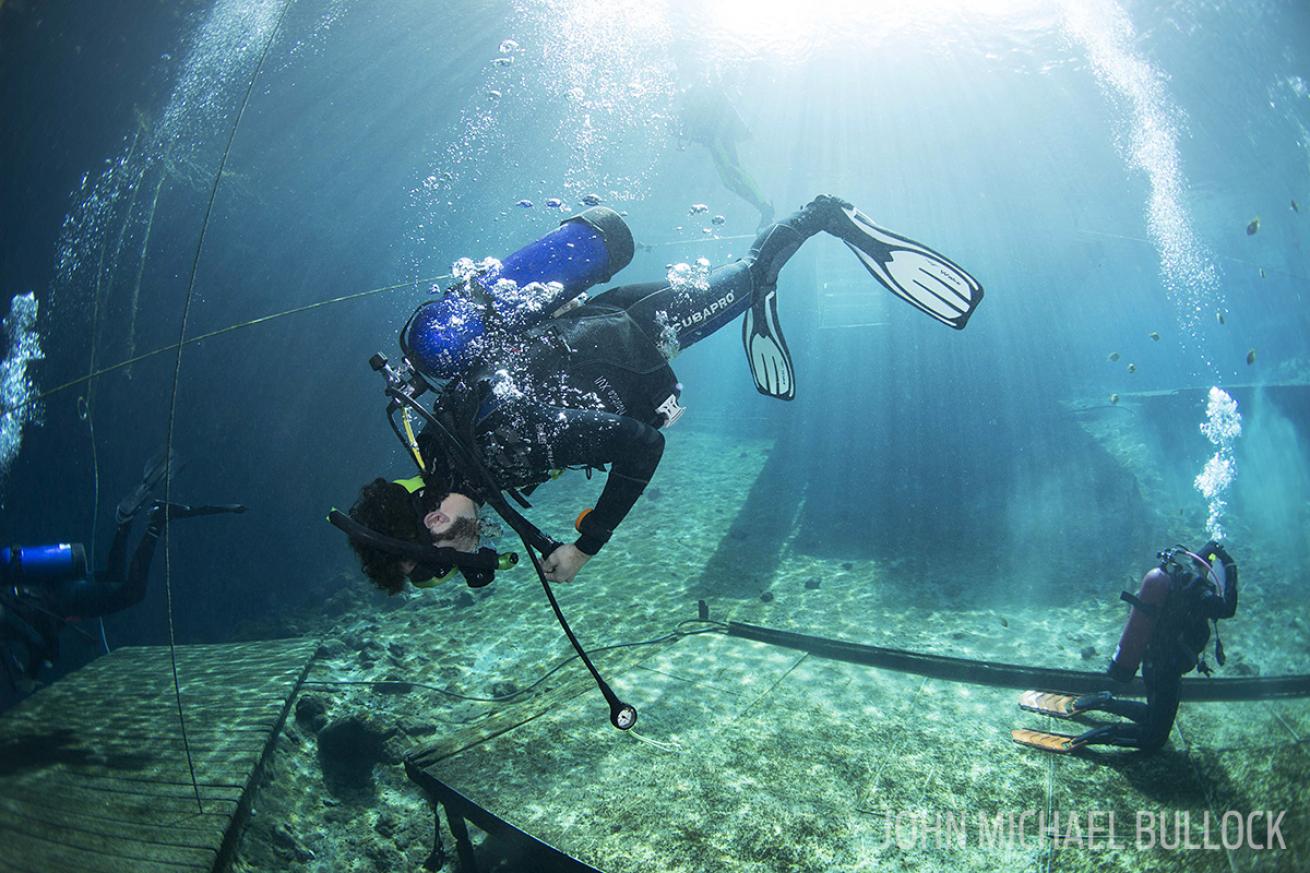 Scuba Diving BCs ScubaLab Test Blue Grotto Florida