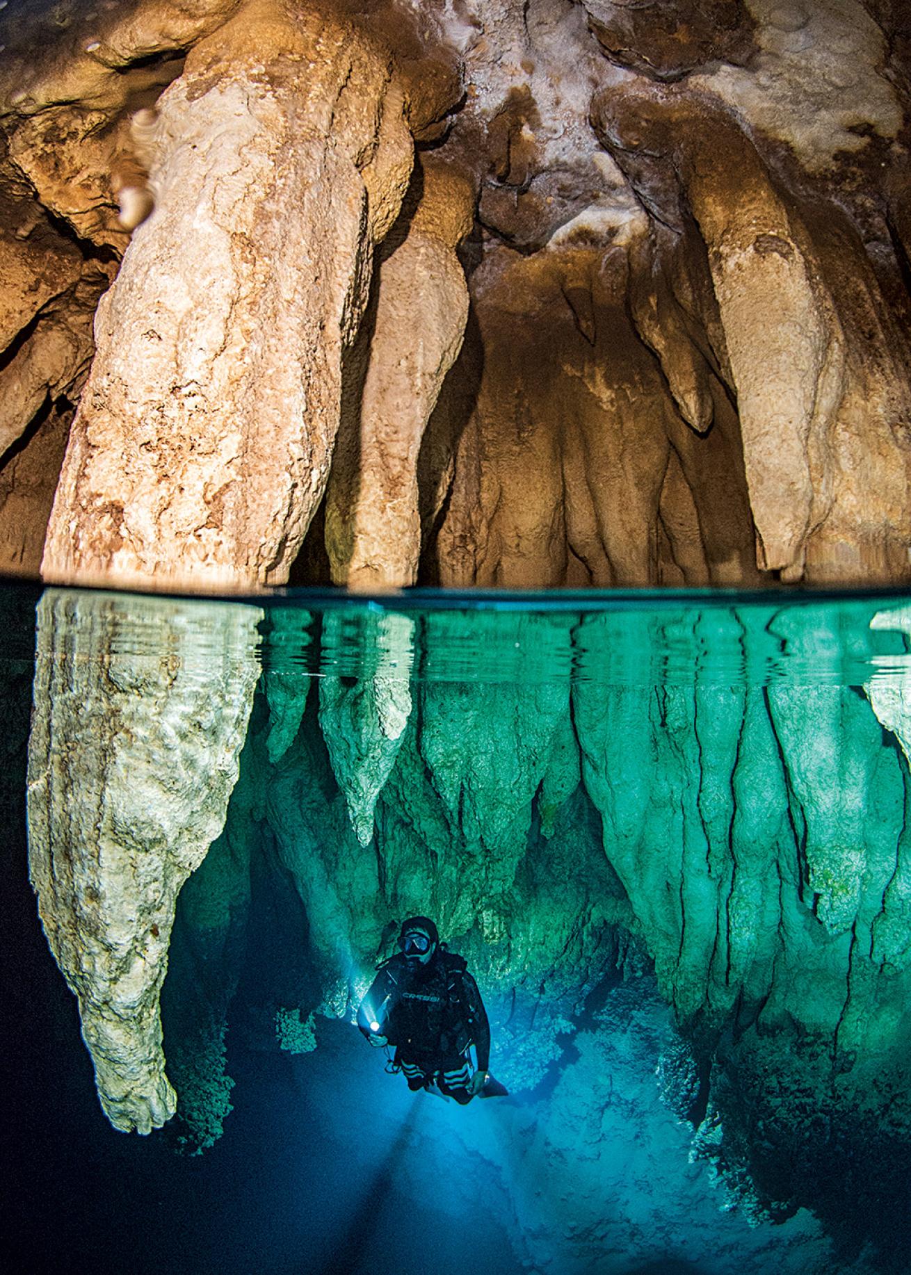 ocean cave palau