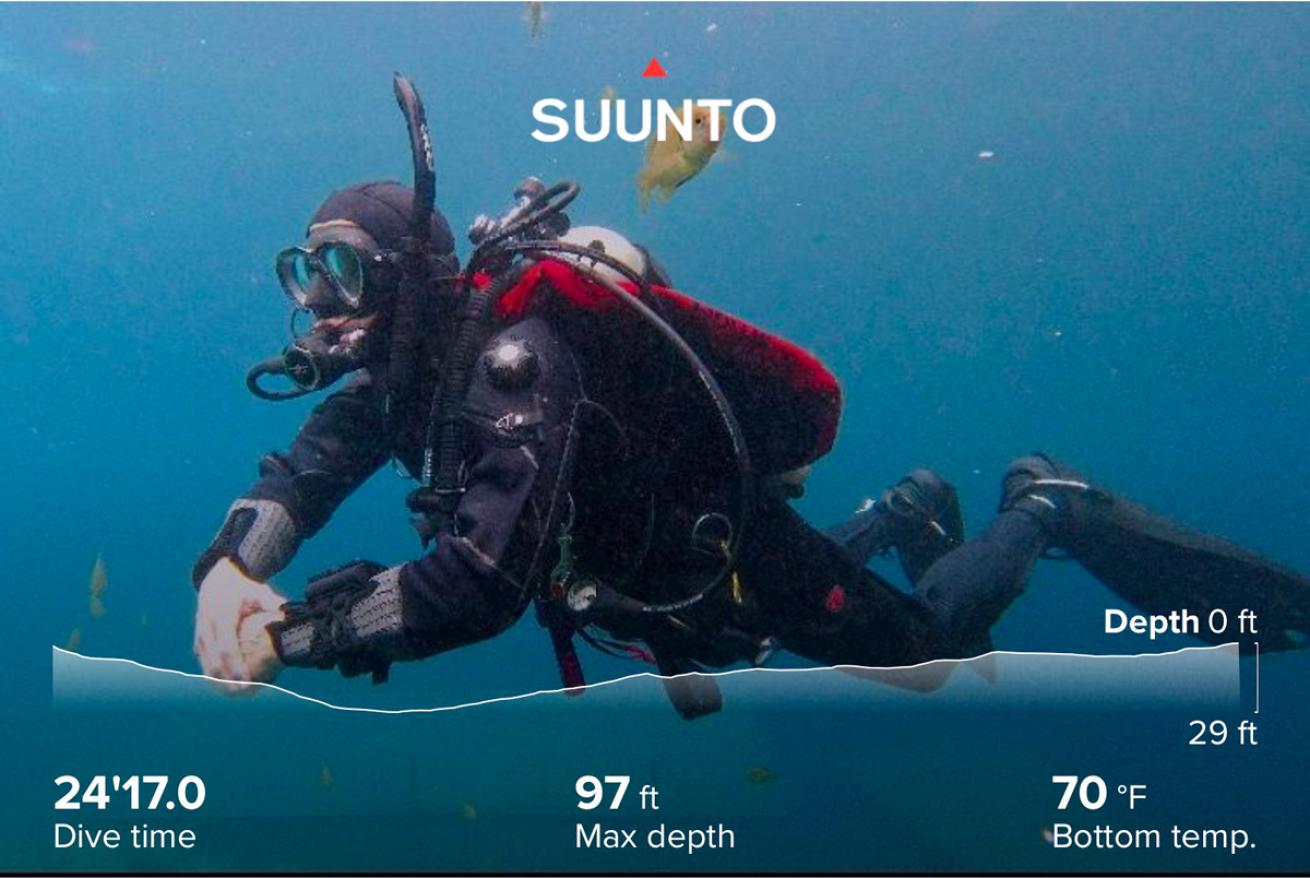 Suunto Dive Log App Features