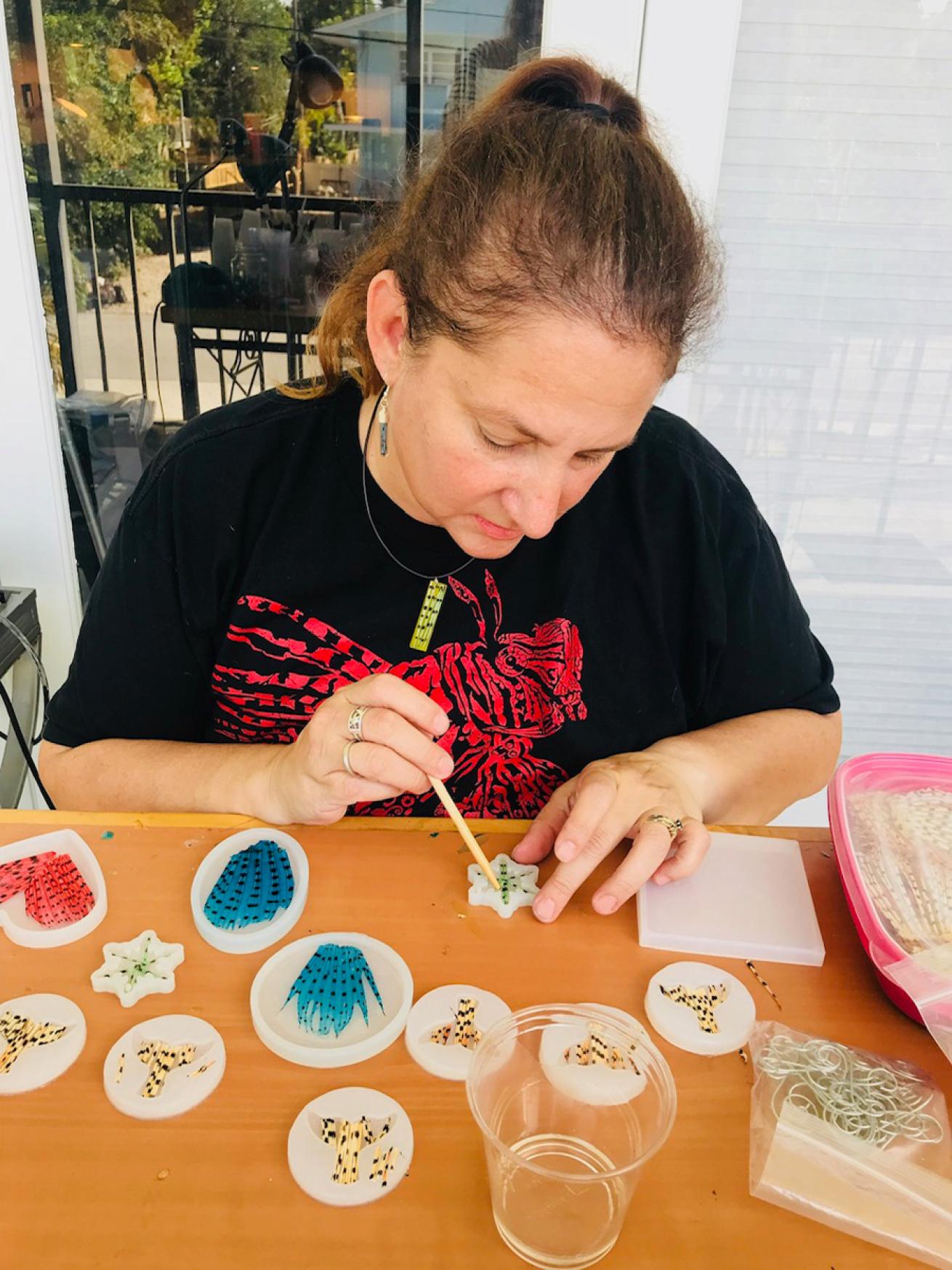 Lionfish Jewelry Making