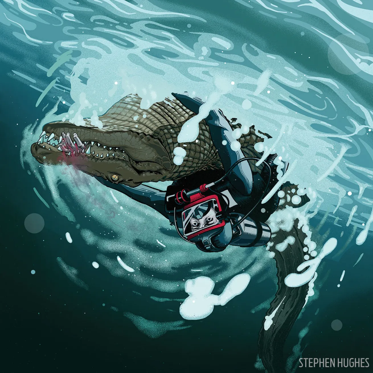 Alligator attacks scuba diver in Florida