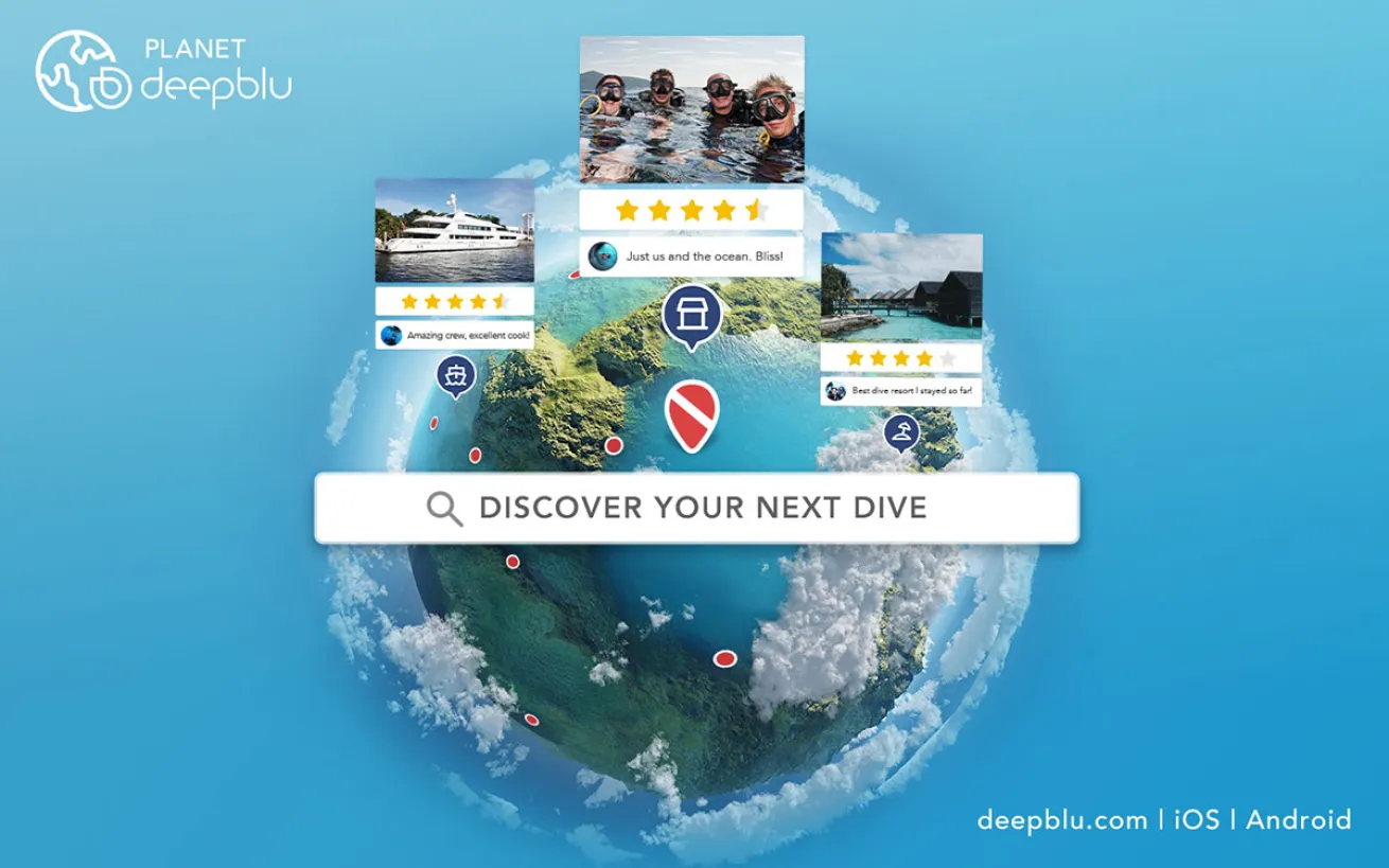 Planet Deepblu Debut Dive Planning Tool