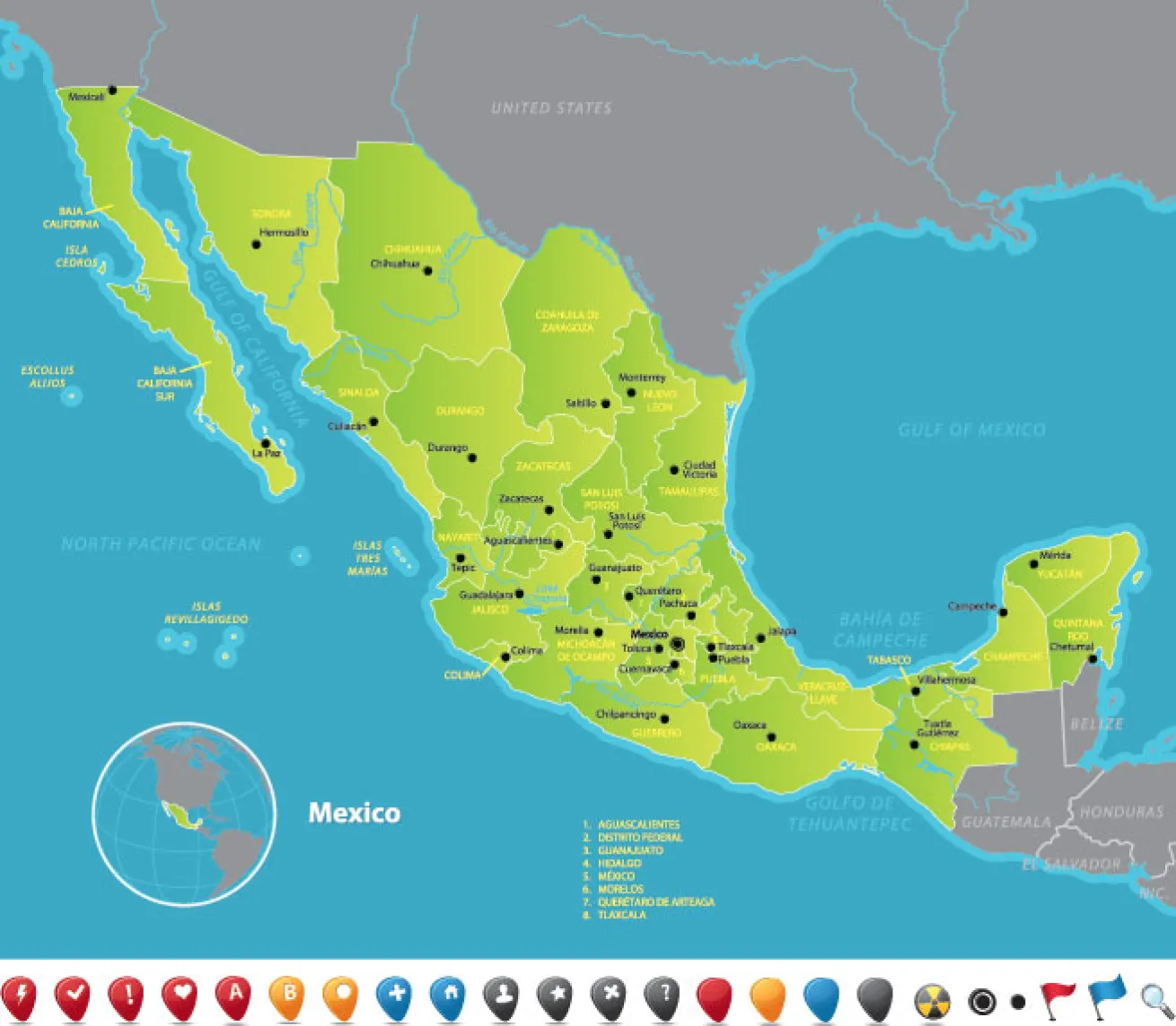 revillagigedo map
