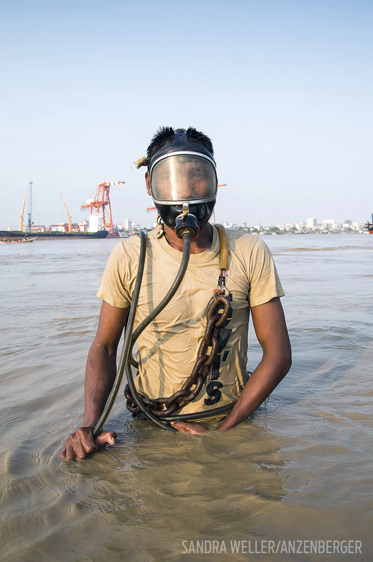 myanmar salvage scuba divers