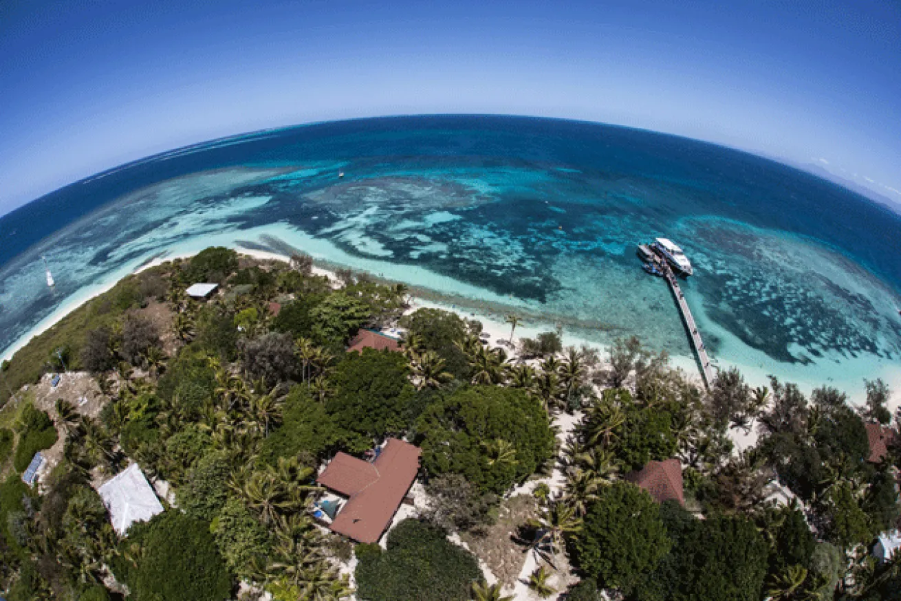 world oceans day aerial view