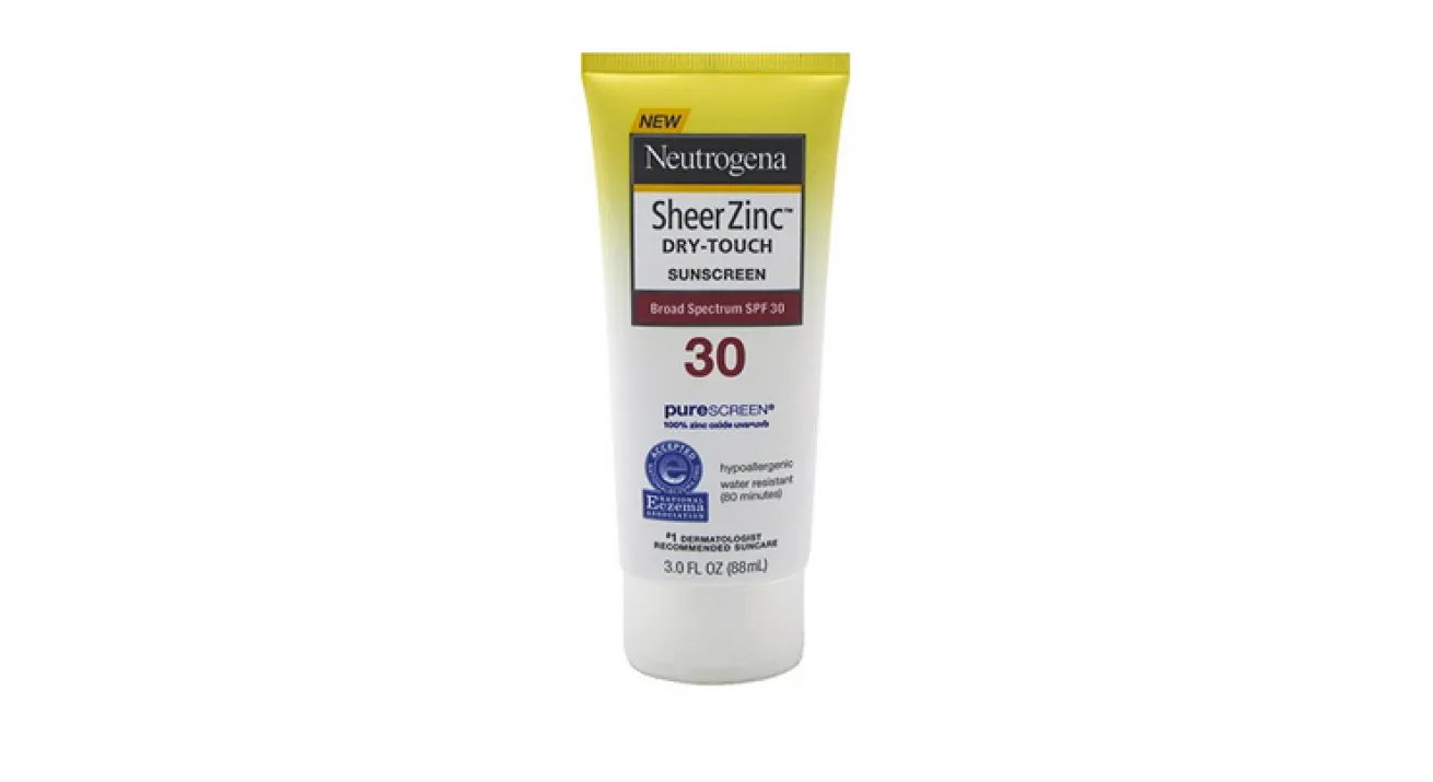 Neutrogena Sheer Zinc Dry-Touch Sunscreen SPF 30