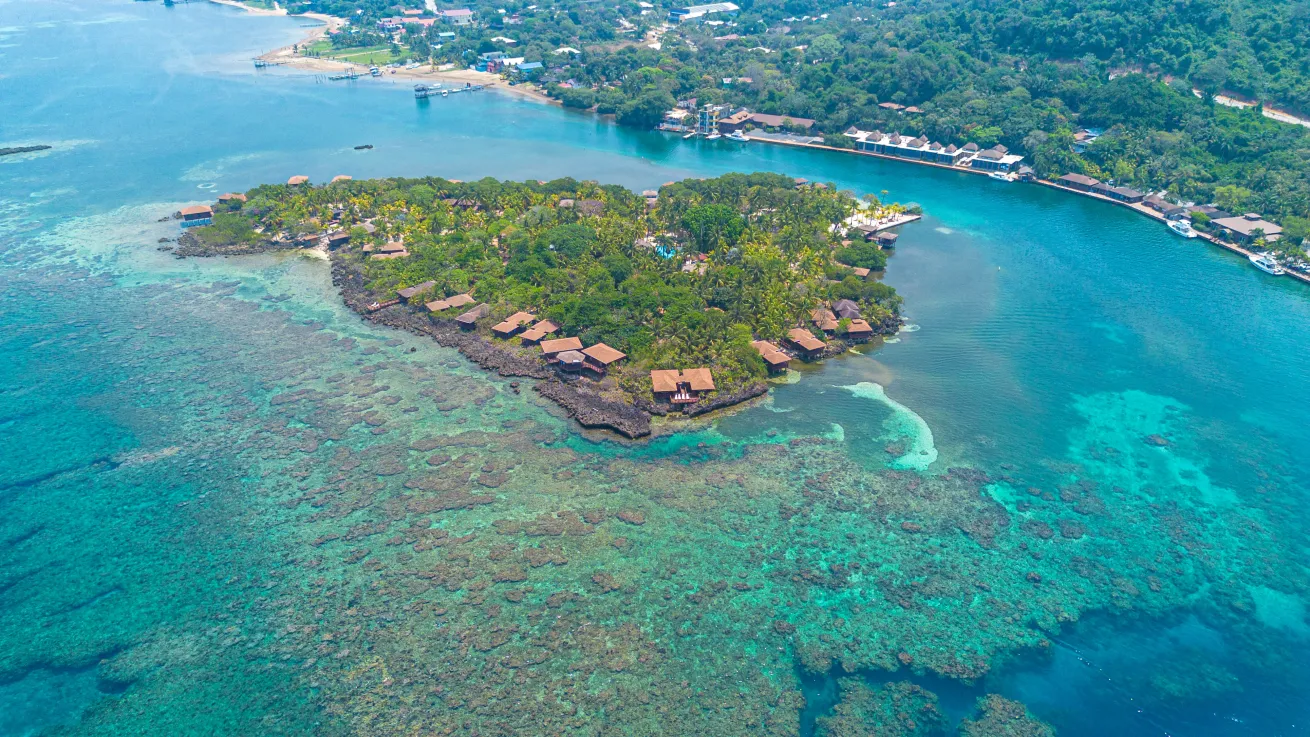 Named a 2025 Best Overall resort in the Caribbean/Atlantic region, AKR combines rustic island charm with modern comforts.