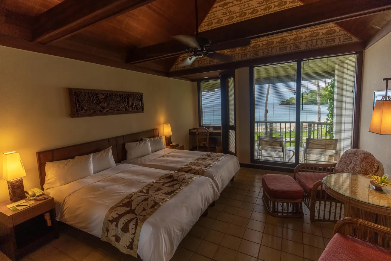 A room at Palau Pacific Resort.