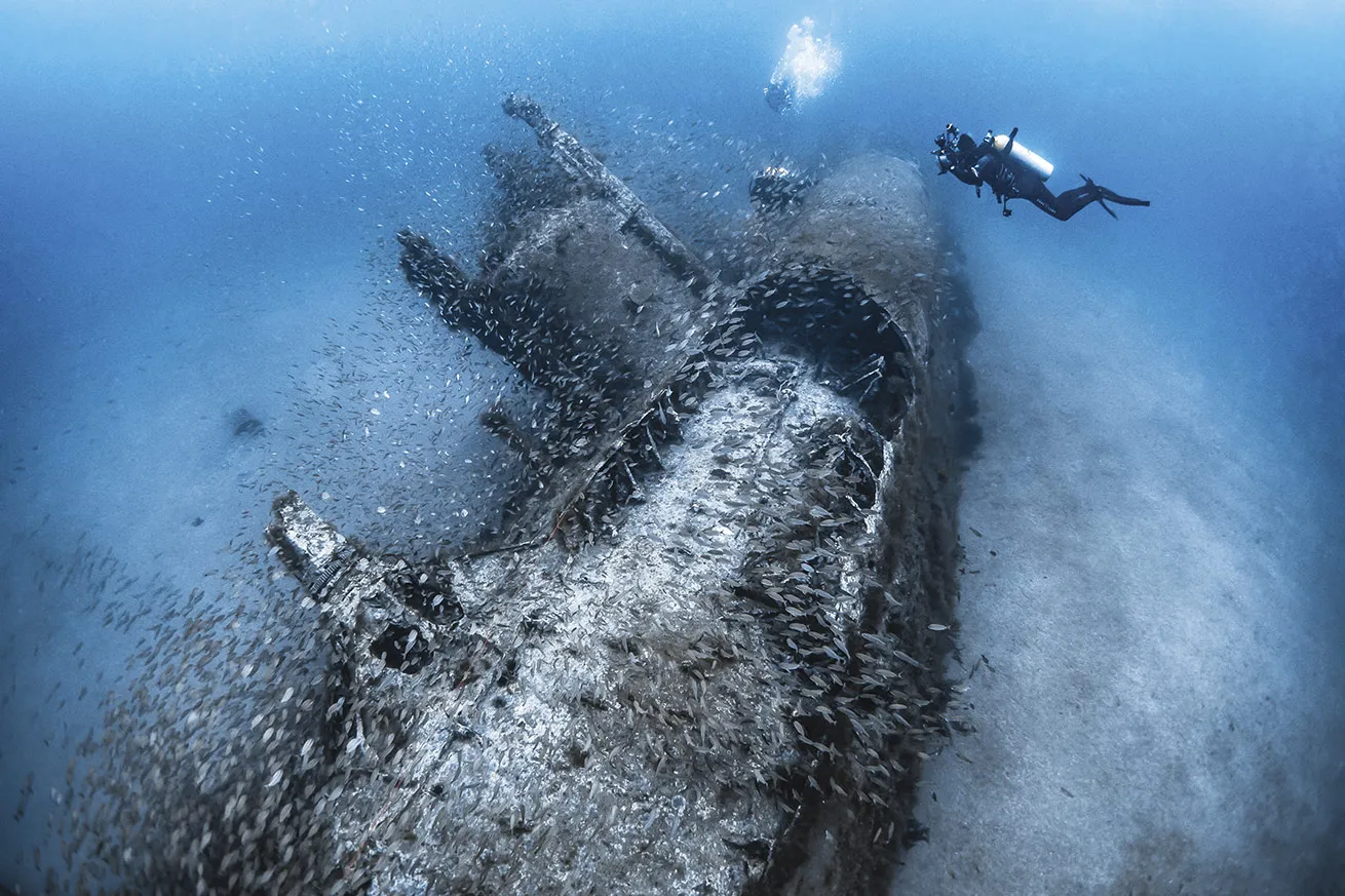U-352 wreck 