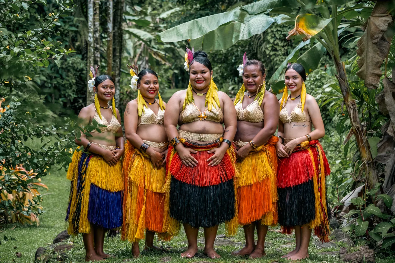 Visitors can immerse themselves in Palau’s ancient heritage and join community- based nature tours of cultural and historical sites