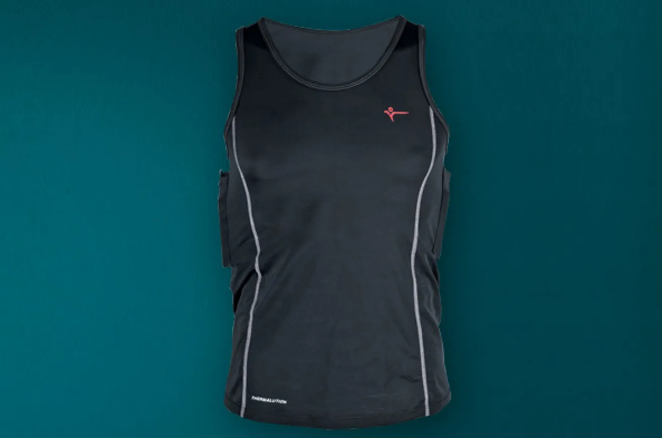 THERMALUTION BLUE GRADE HEATED RASH GUARD FOR WETSUITS