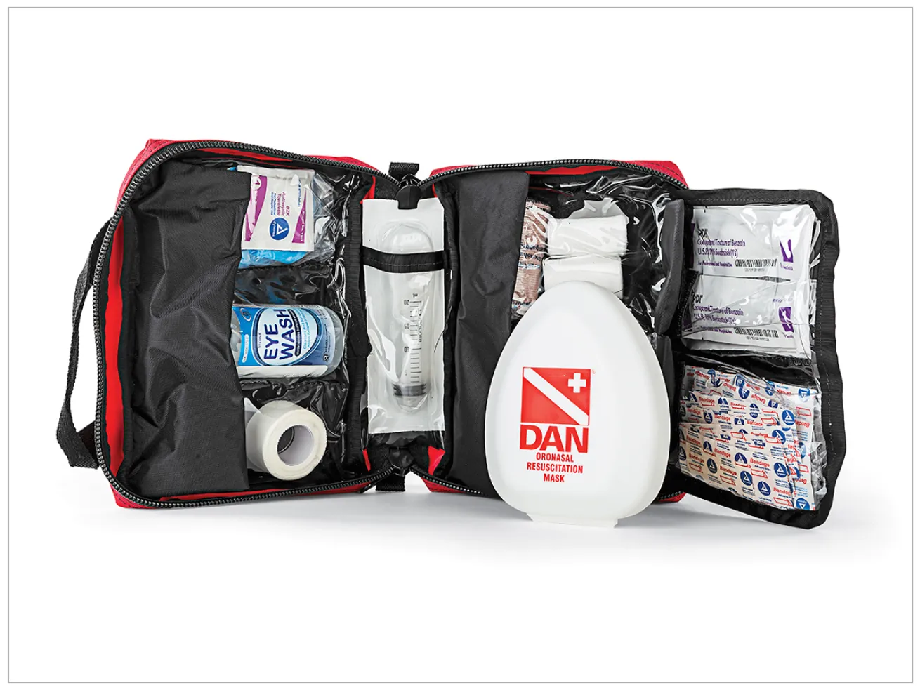 Scuba diving safety DAN first aid and marine injury kit