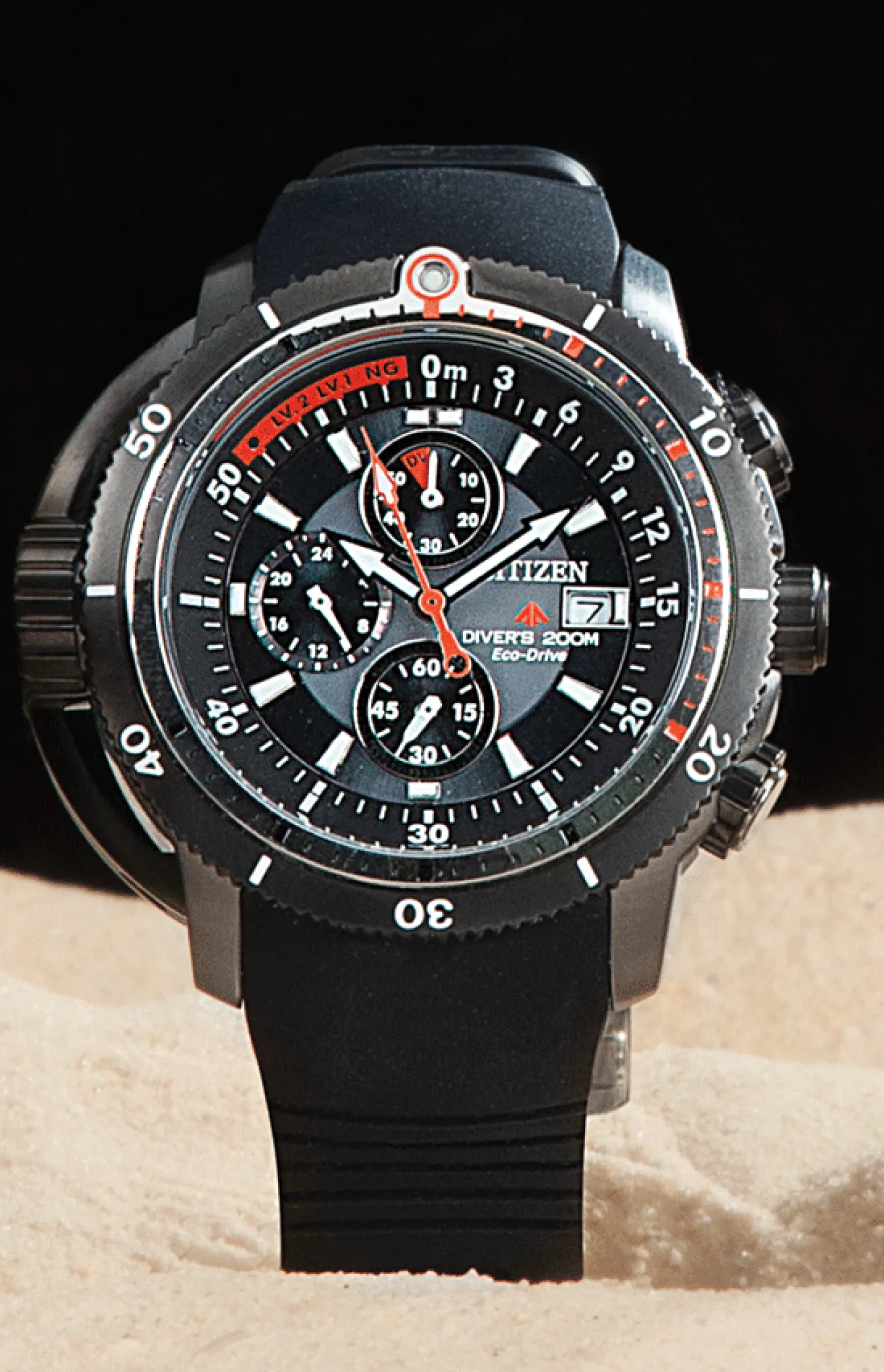 scuba diving watch citizen