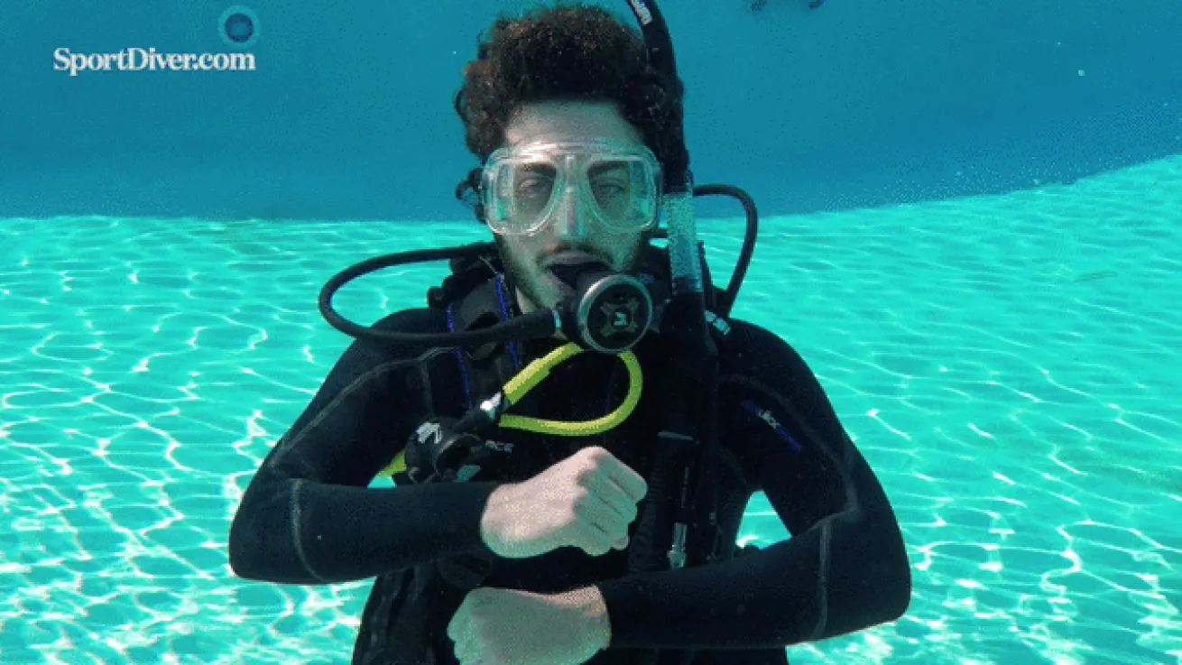Grouper hand signal