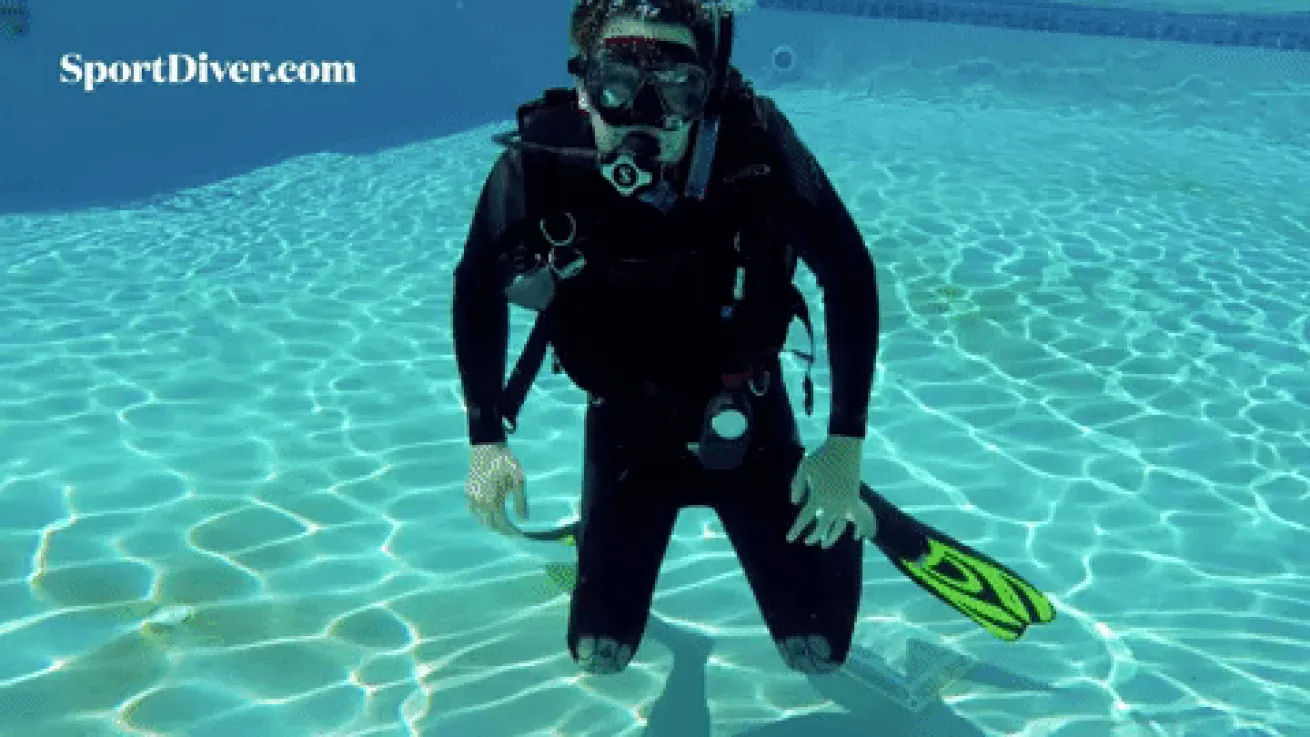 scuba hand signals funny