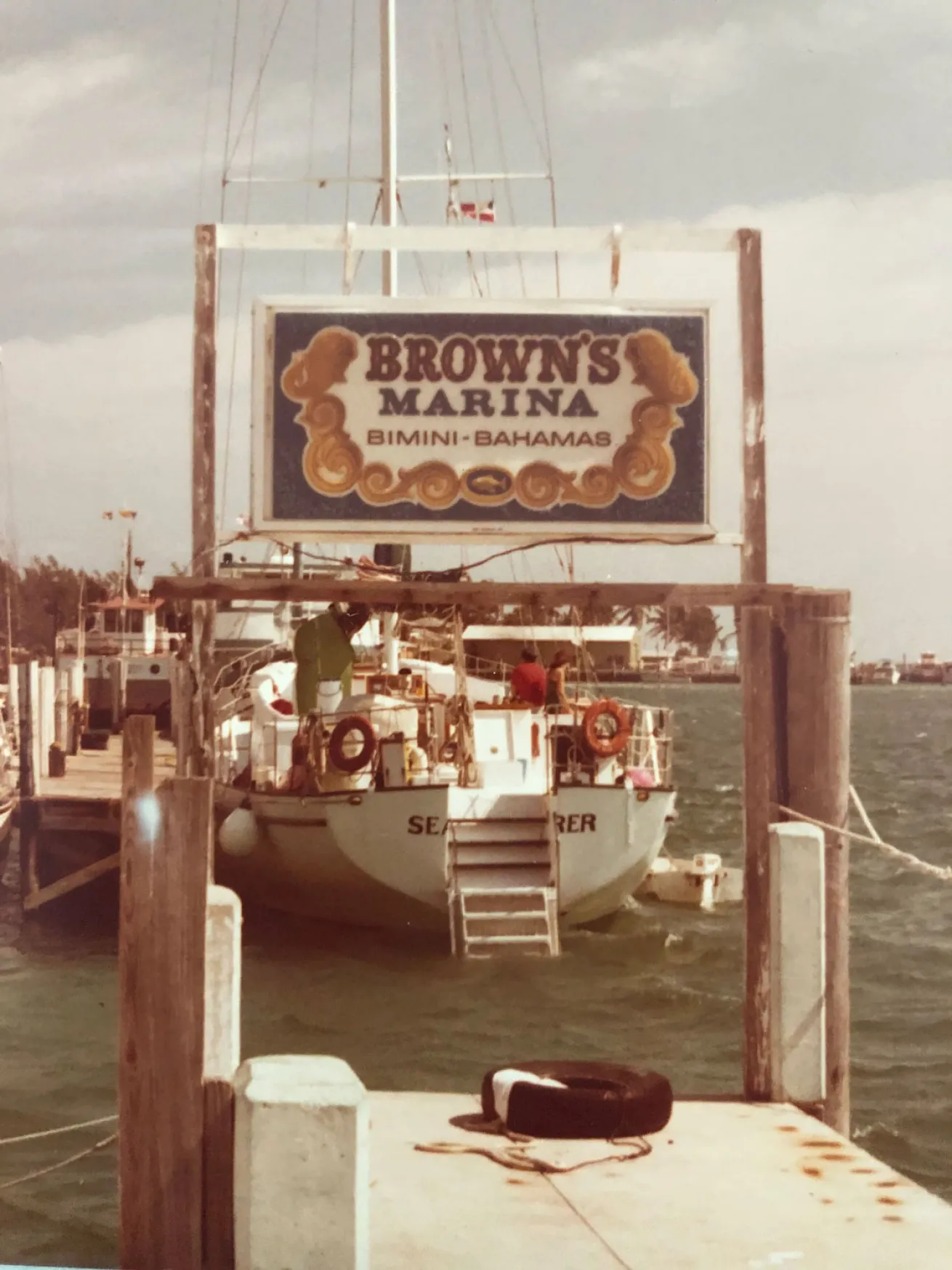 Brown’s Marine in Bimini