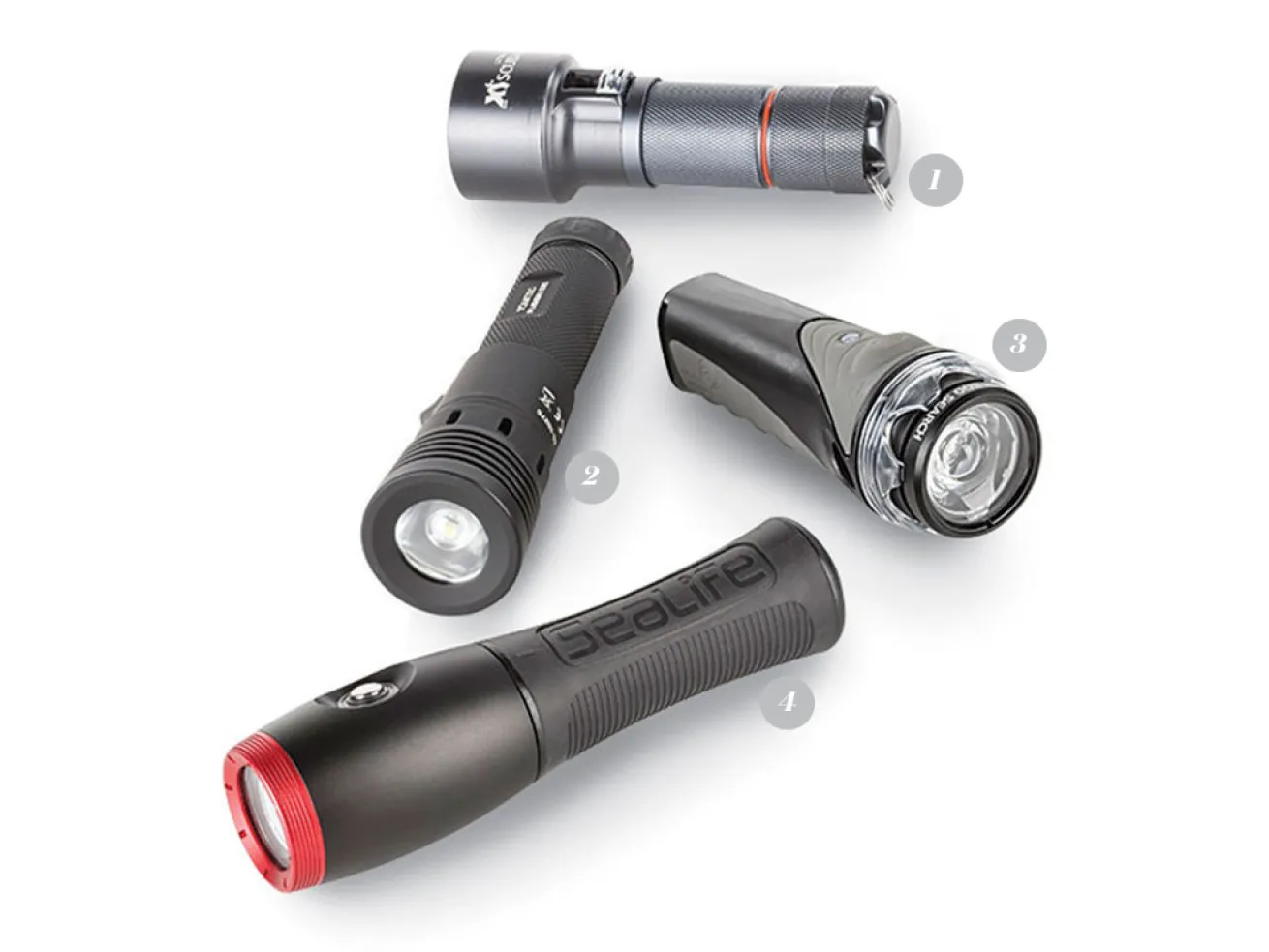 New scuba diving lights
