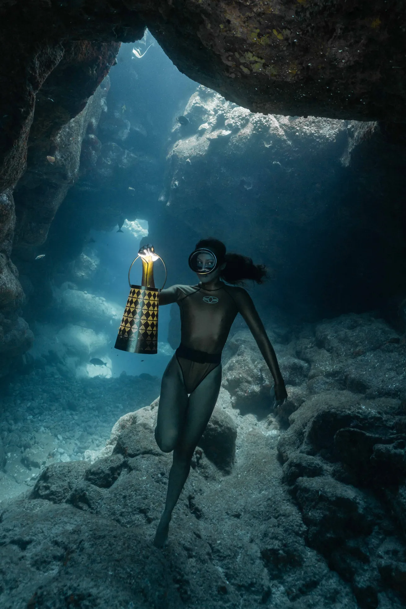 underwater model hawaii