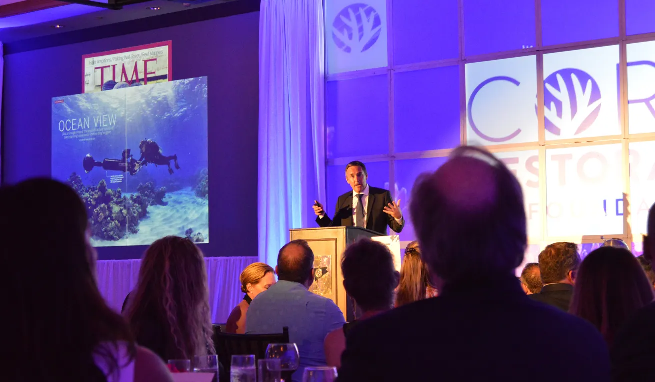 Coral Restoration Foundation richard vevers