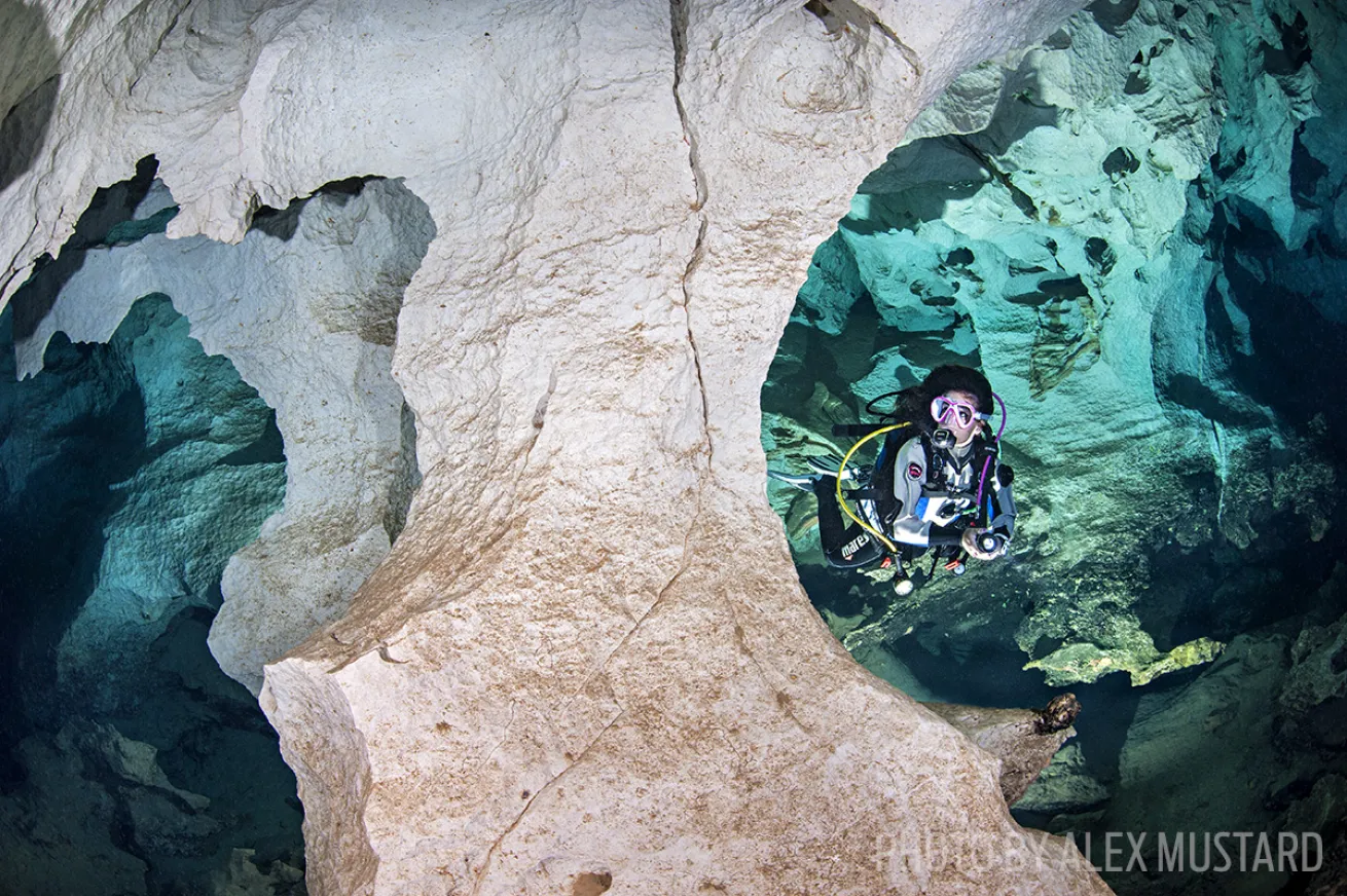 Grotta Dei Fantasmi cave scuba diving