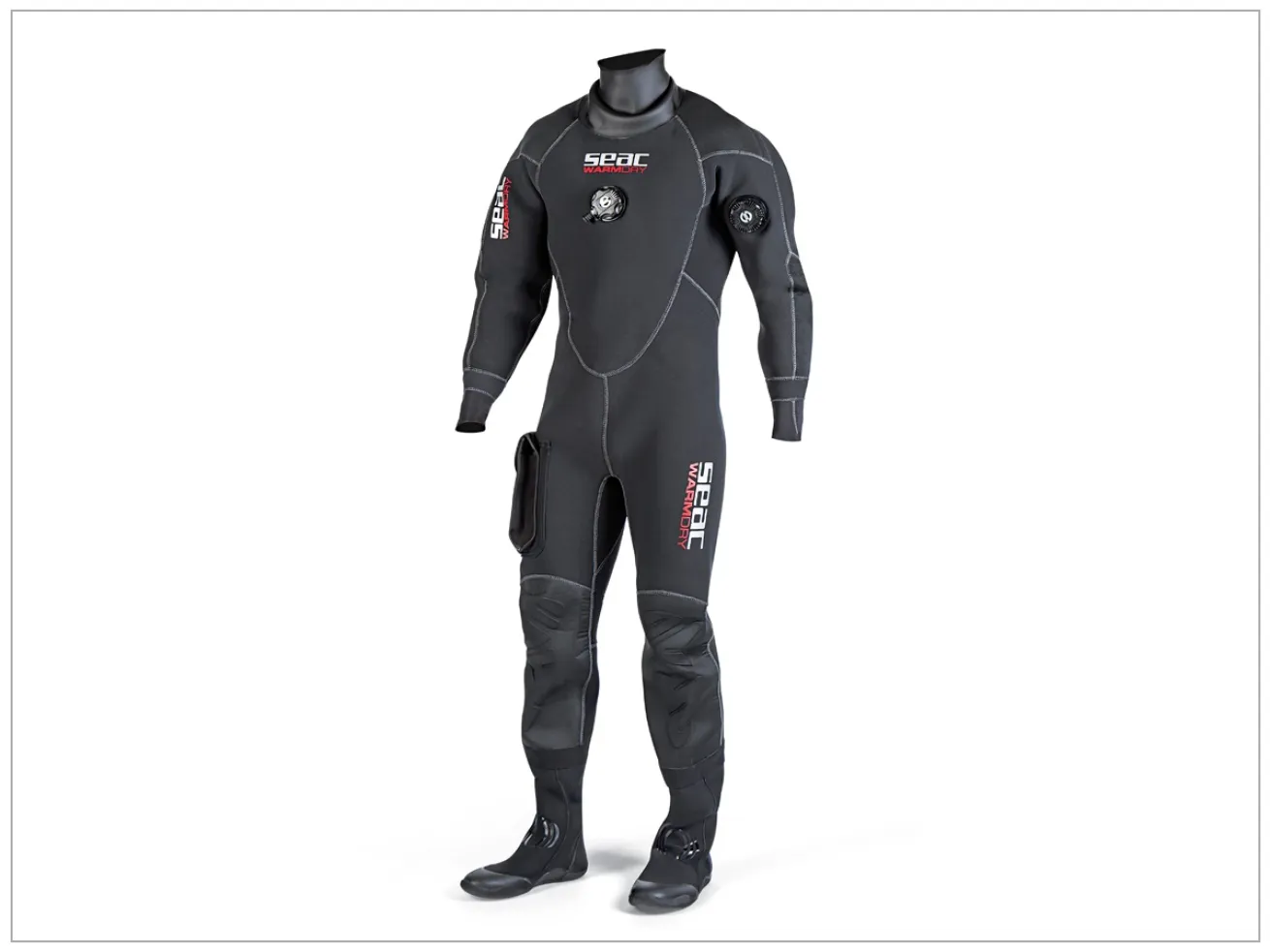 seac warmdry wetsuit drysuit scuba diving gear
