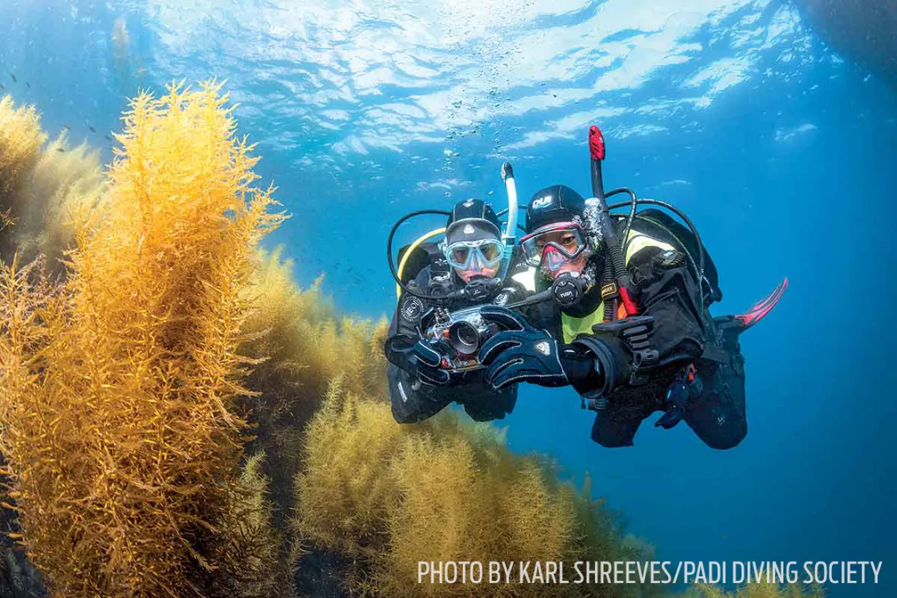 PADI advanced open water diver