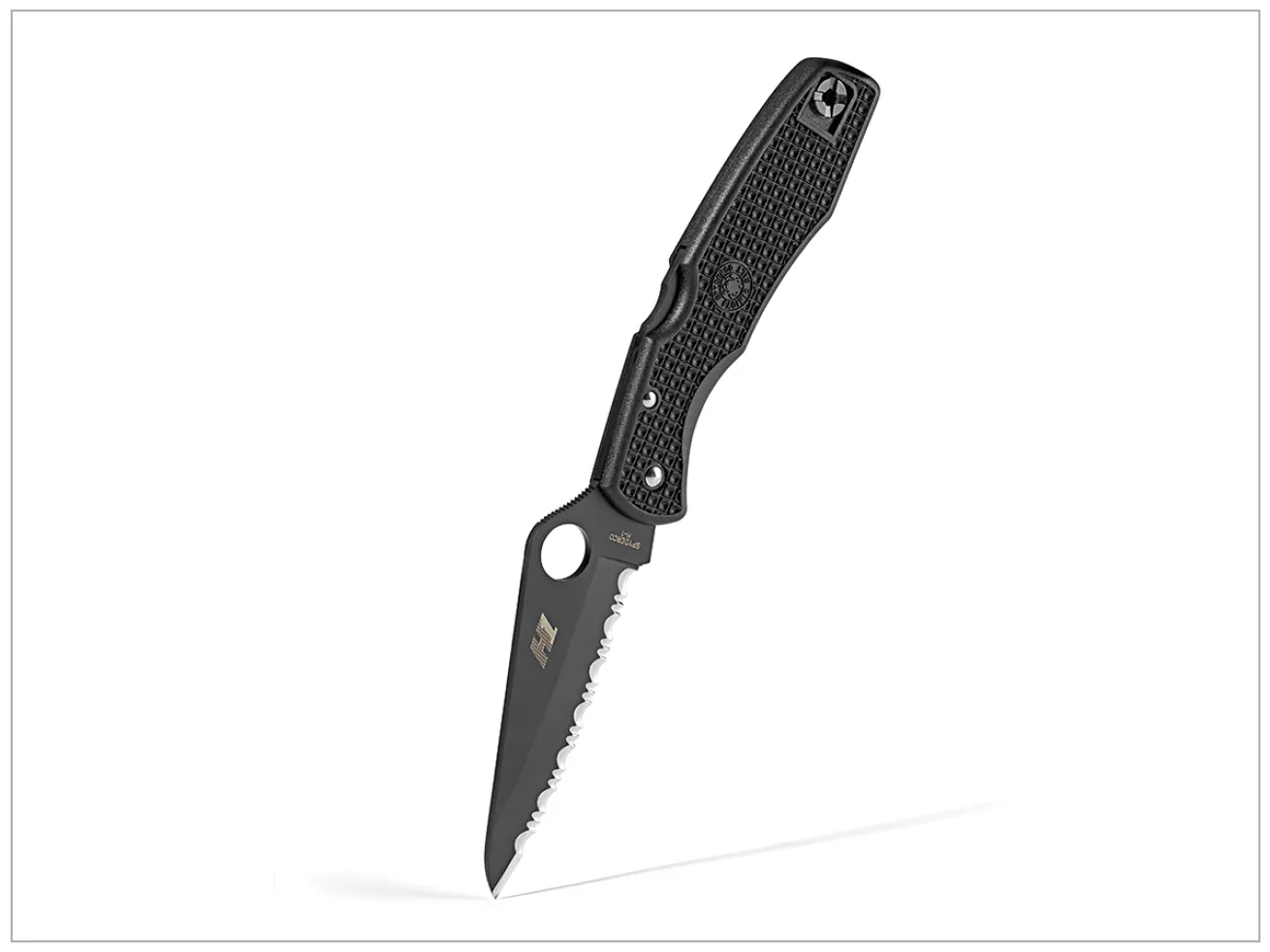 scuba diving knife Spyderco Pacific Salt Black