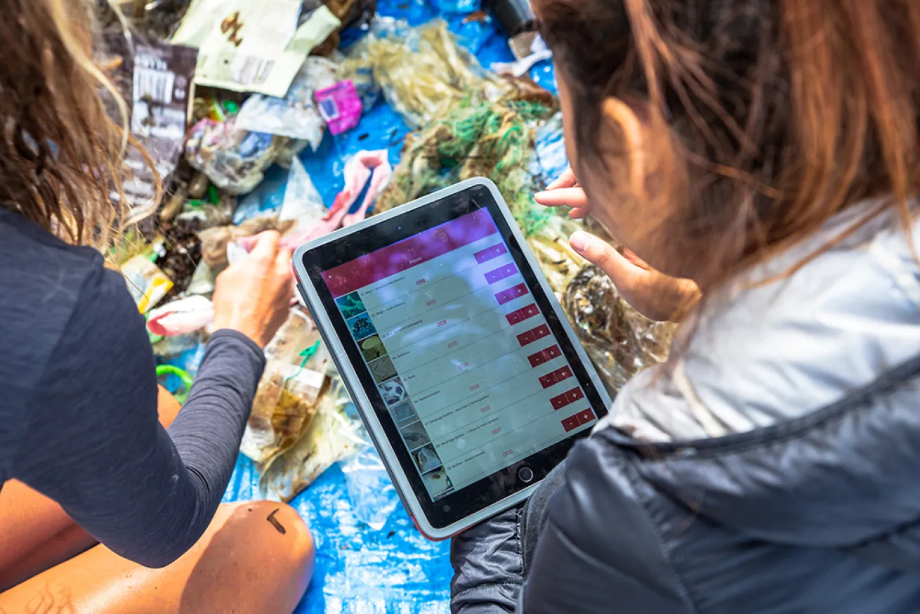 submitting data through mobile app