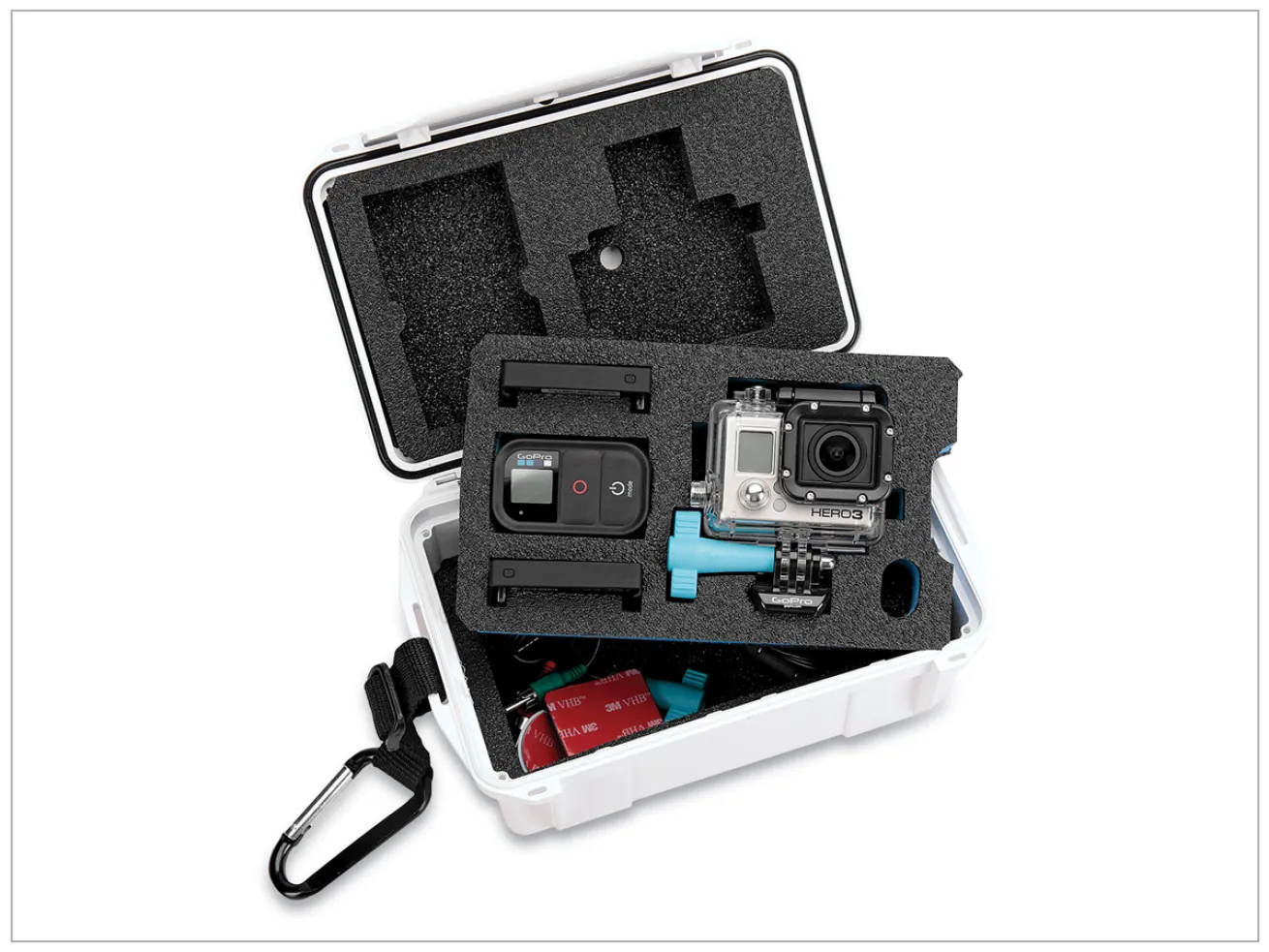Scuba diving gear for the traveling diver Underwater Kinetics case