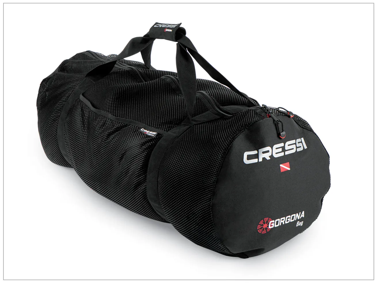 Travel scuba diving gear Cressi Gorgona bag.