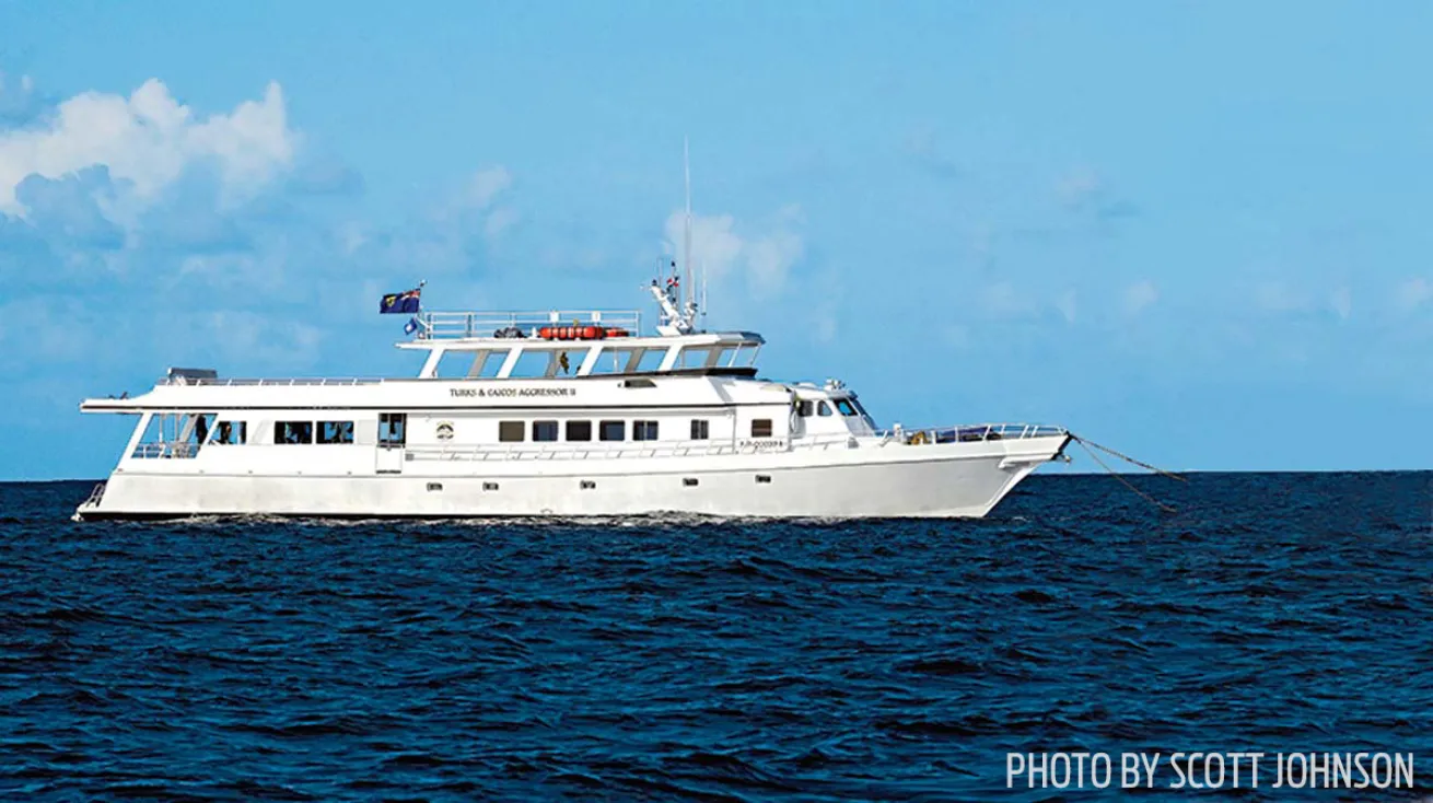 Turks Caicos Aggressor II scuba diving liveaboard