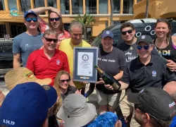 record ocean clean up