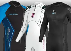 New 3mm scuba diving wetsuits for warm water divers