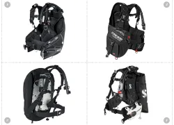 New scuba diving BCs from Seac, Cressi and Scubapro